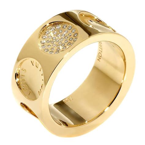 louis vuitton ring goud|louis vuitton diamonds ring.